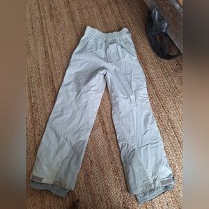 Womens White Sierra Snow Pants Size Medium.